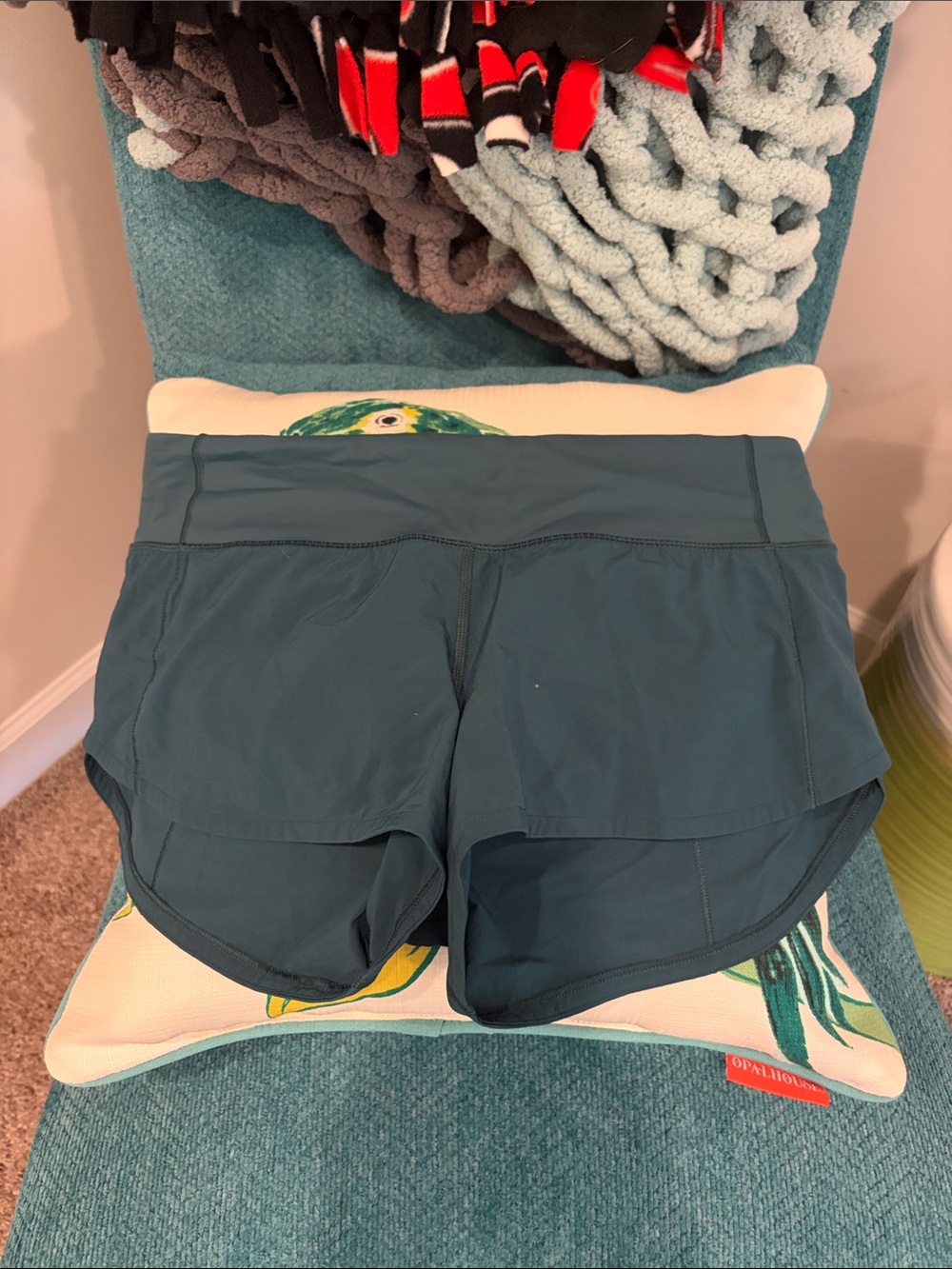 Women’s Performance Shorts in Teal